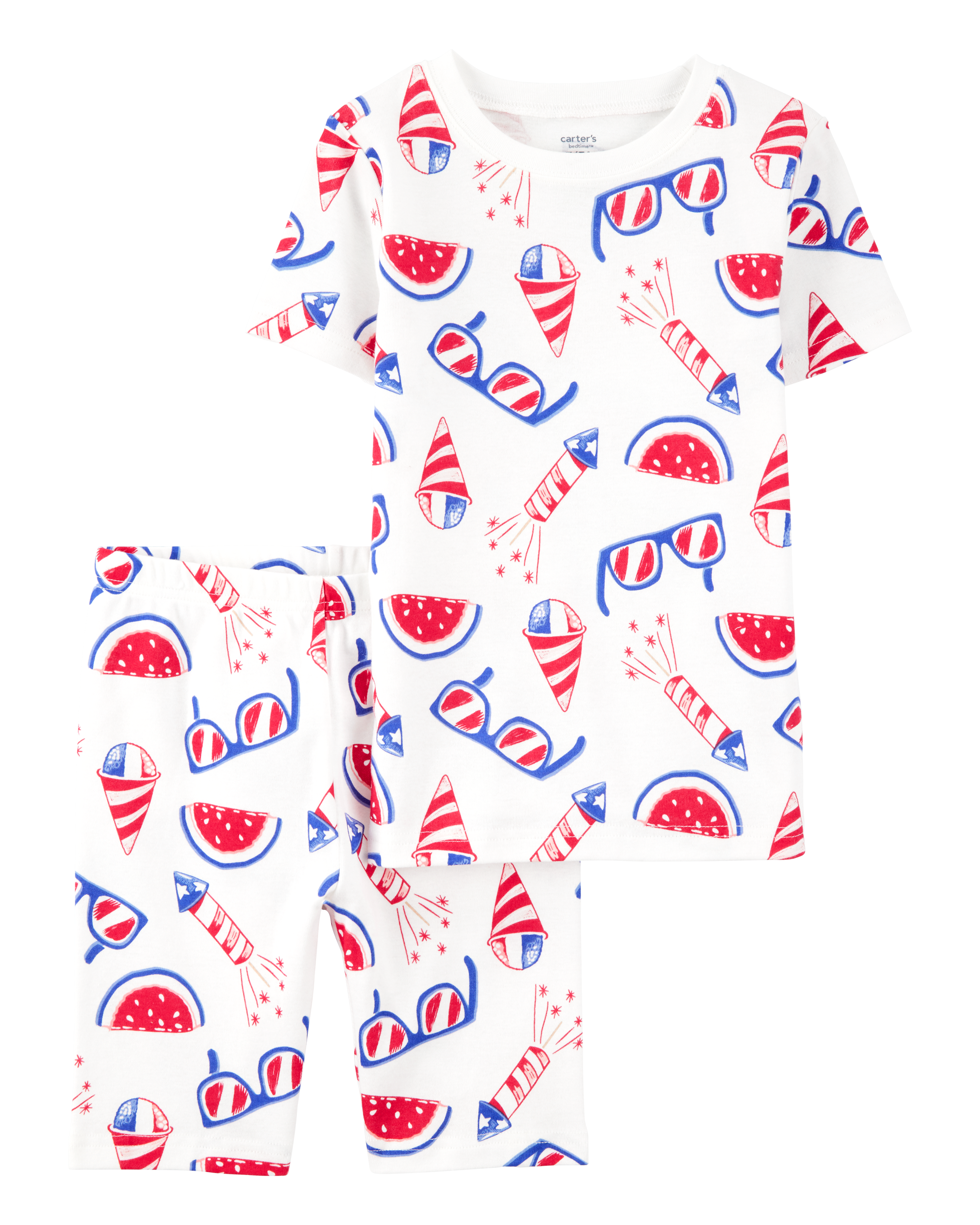 Kid 2-Piece 4th Of July 100% Snug Fit Cotton Pajamas Carter's