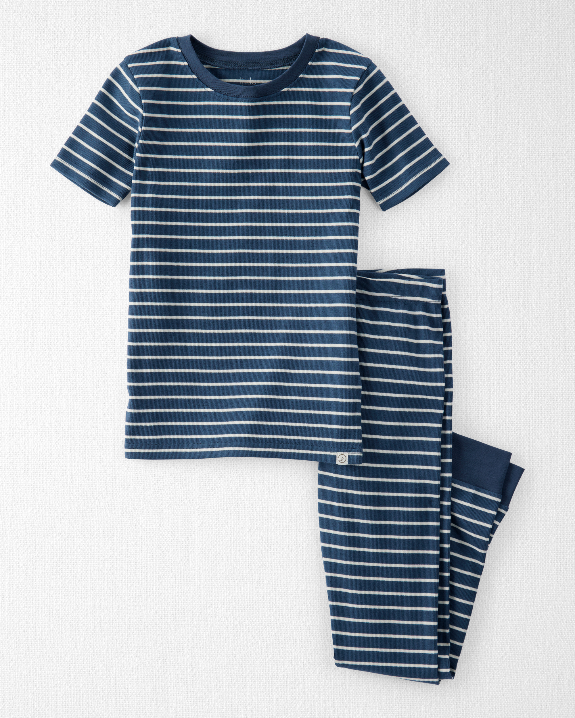 Kid Organic Cotton Pajamas Set in Stripes Carter's