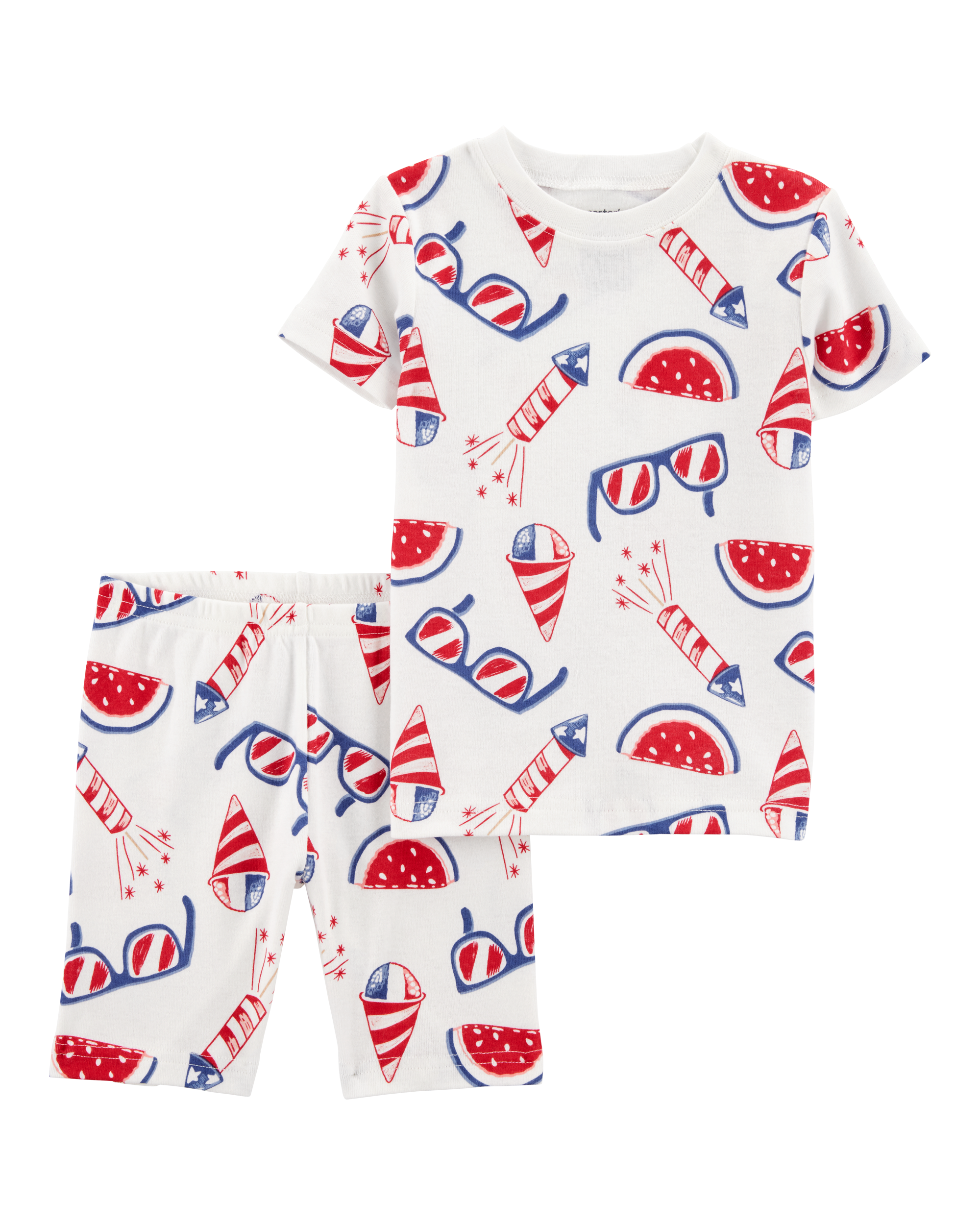 Baby 2-Piece 4th Of July 100% Snug Fit Cotton Pajamas Carter's