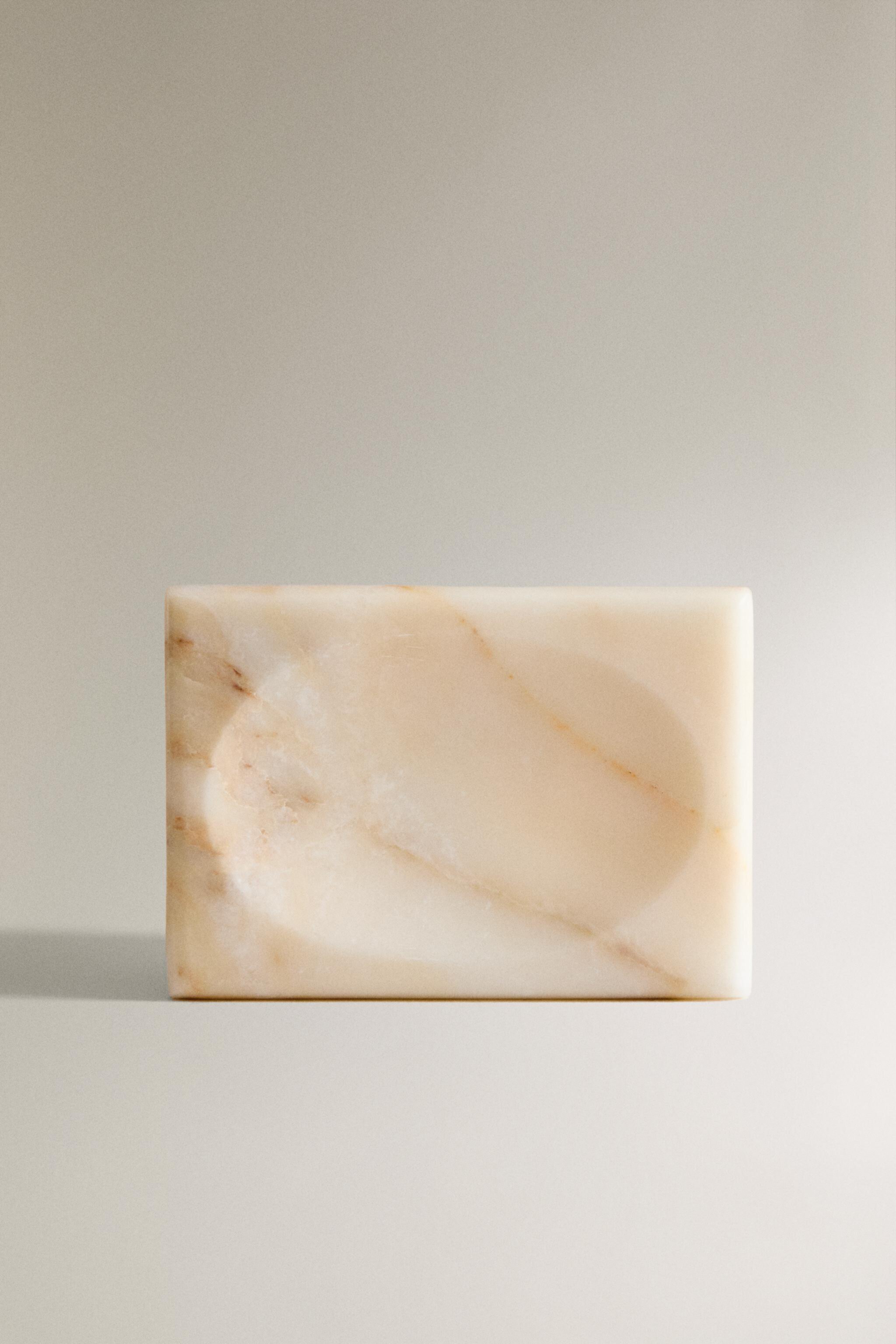 MARBLE BATHROOM SOAP DISH Zara Home