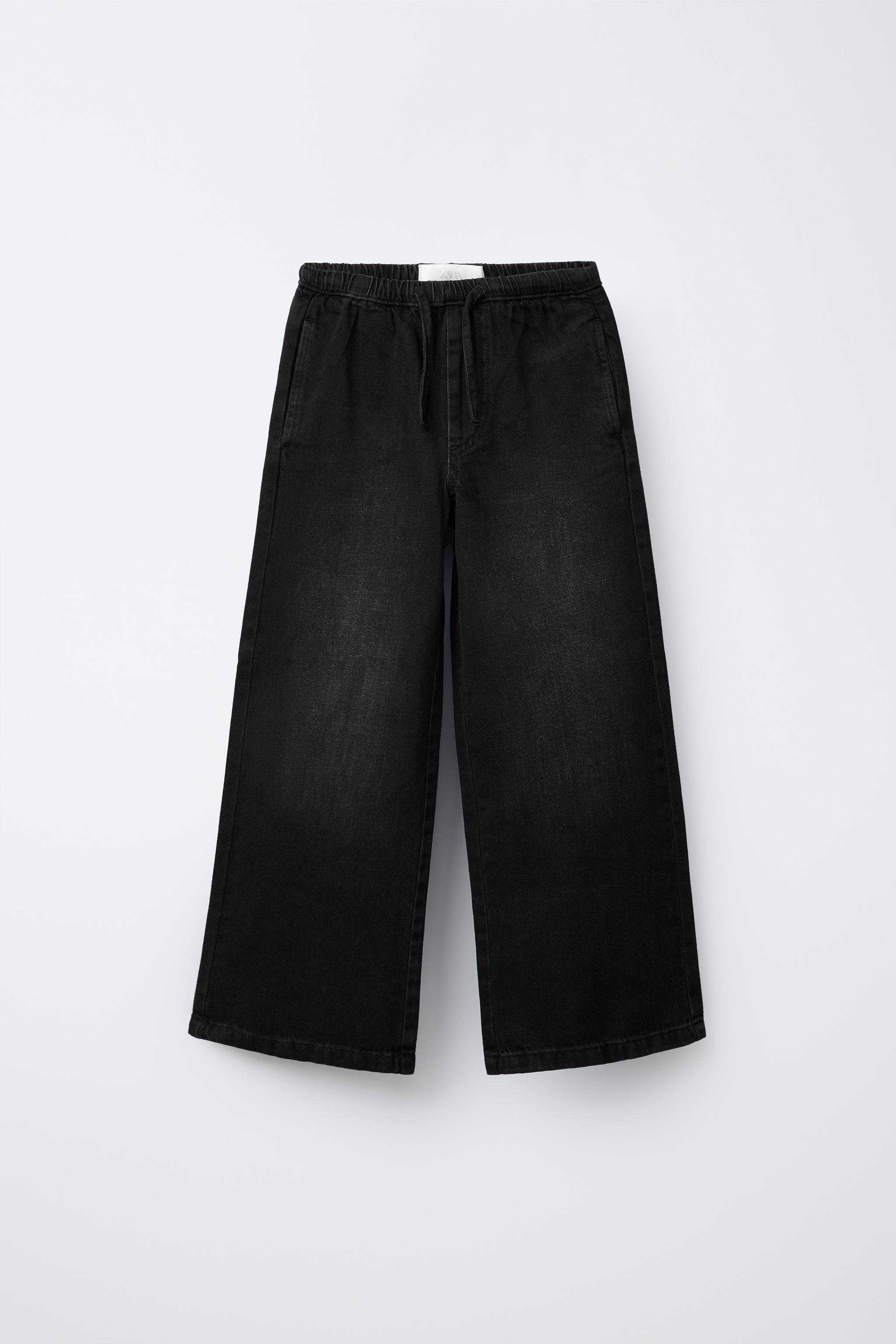 SLIM WAIST WIDE LEG JEANS Zara