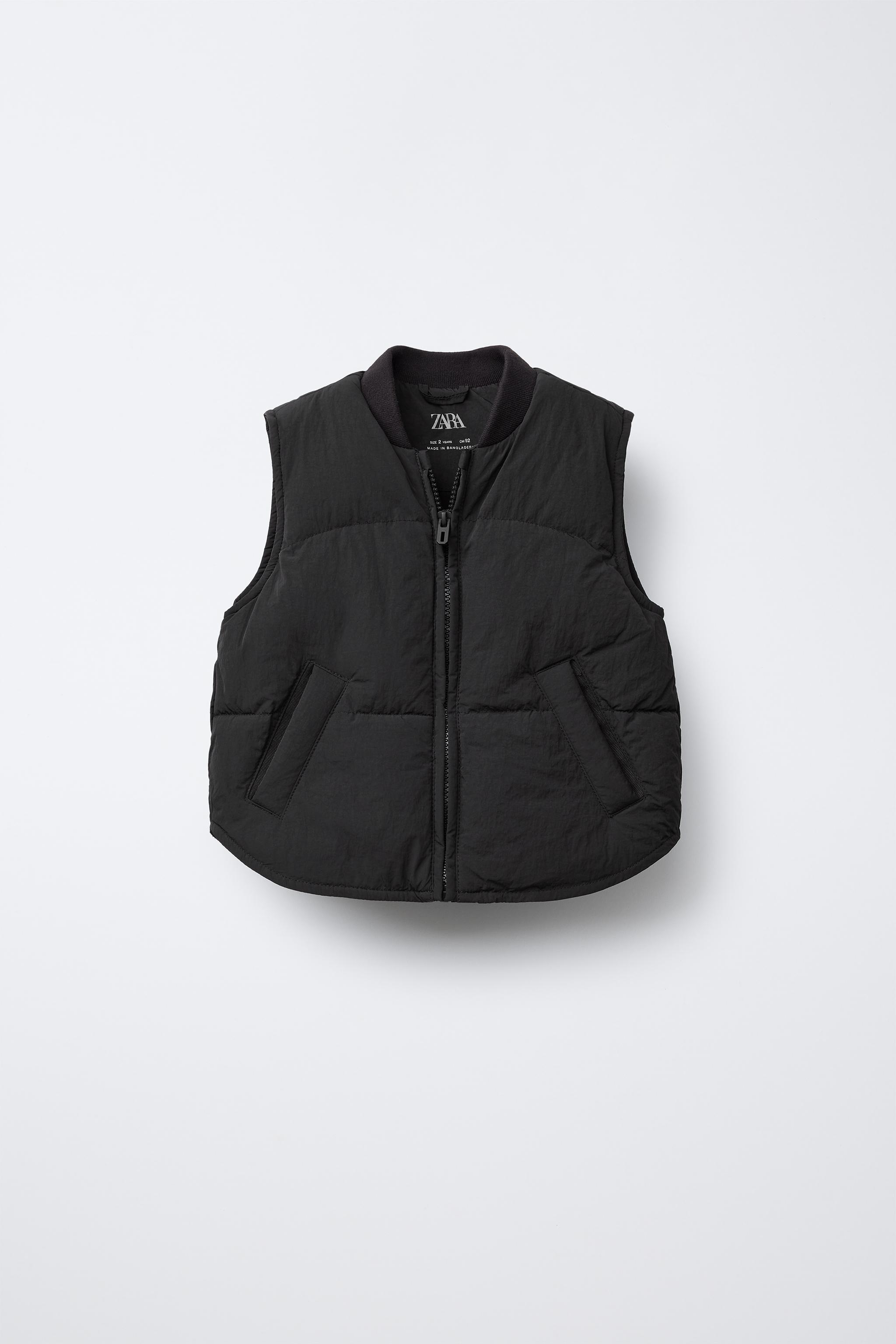 WATER REPELLENT PUFFER VEST Zara