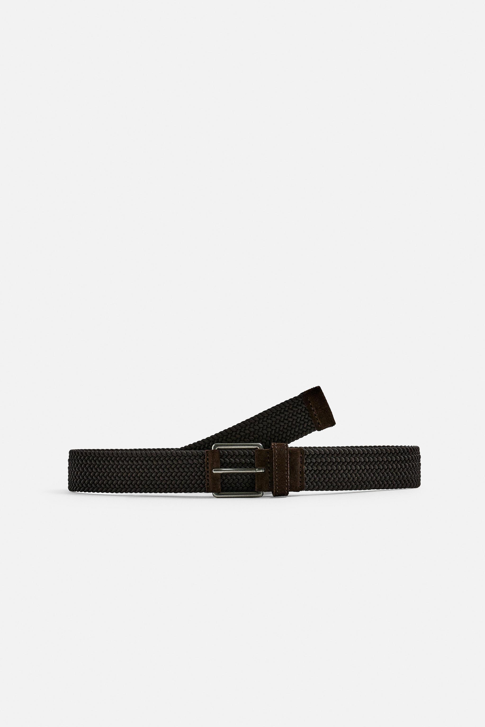 WOVEN STRETCH BELT Zara