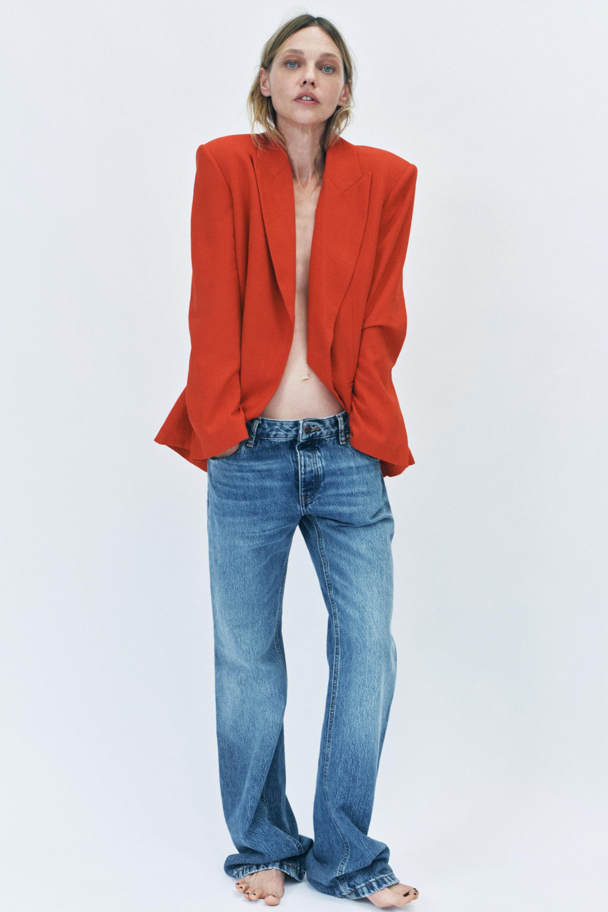 ZW COLLECTION DOUBLE BREASTED JACKET Zara