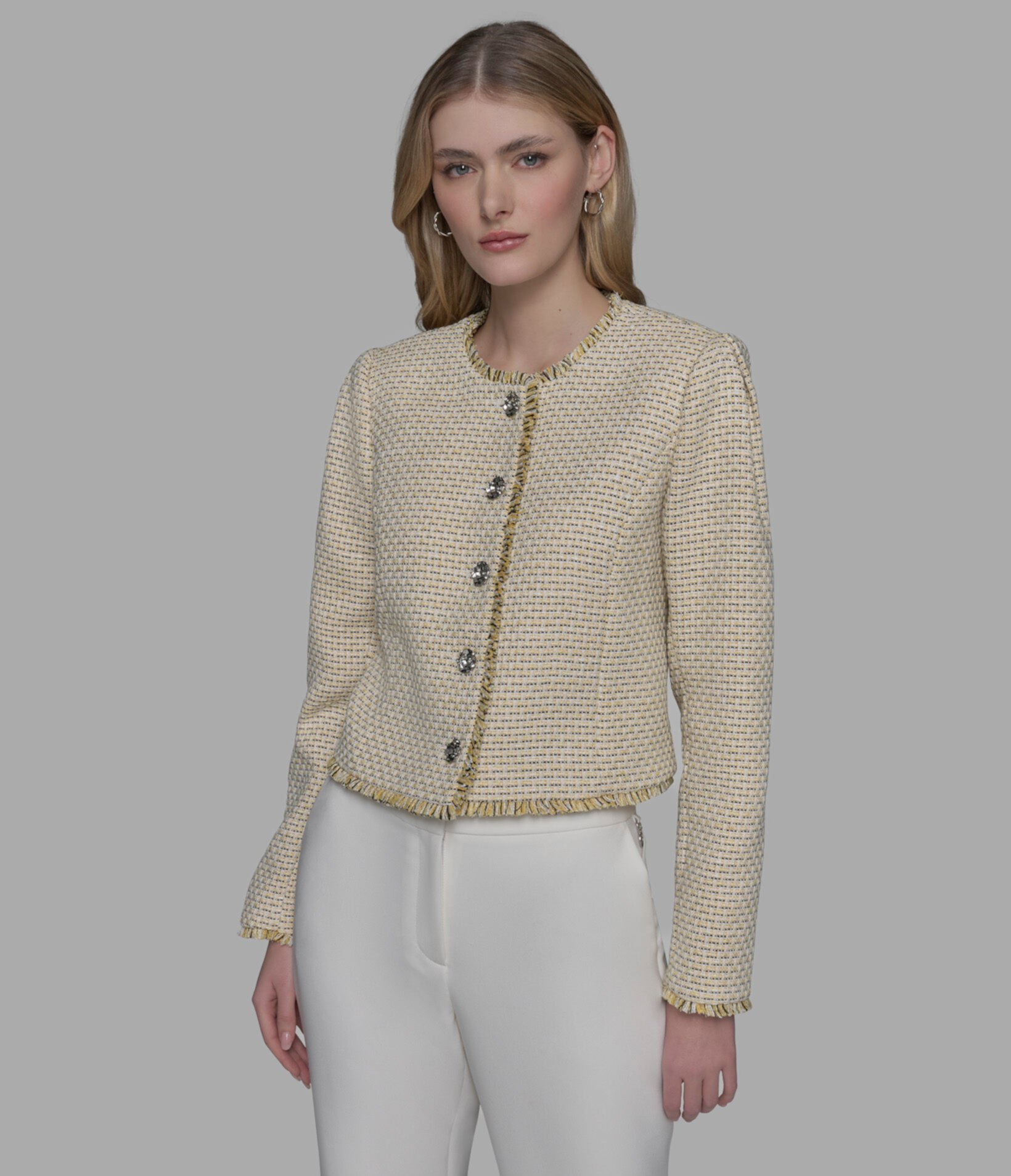 TWEED LADY JACKET FREESIA Karl Lagerfeld Paris