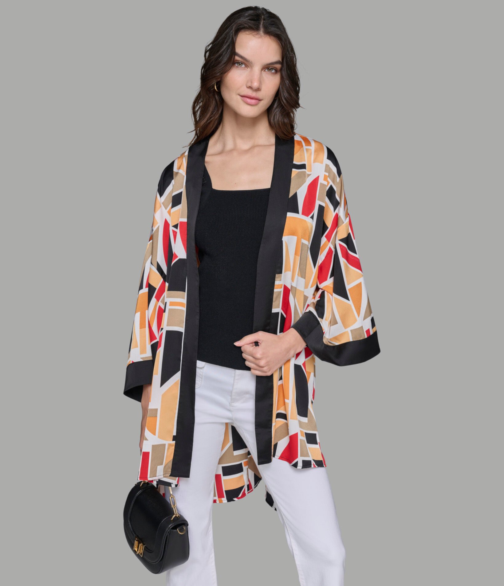 GRAPHIC PRINT KIMONO Karl Lagerfeld Paris