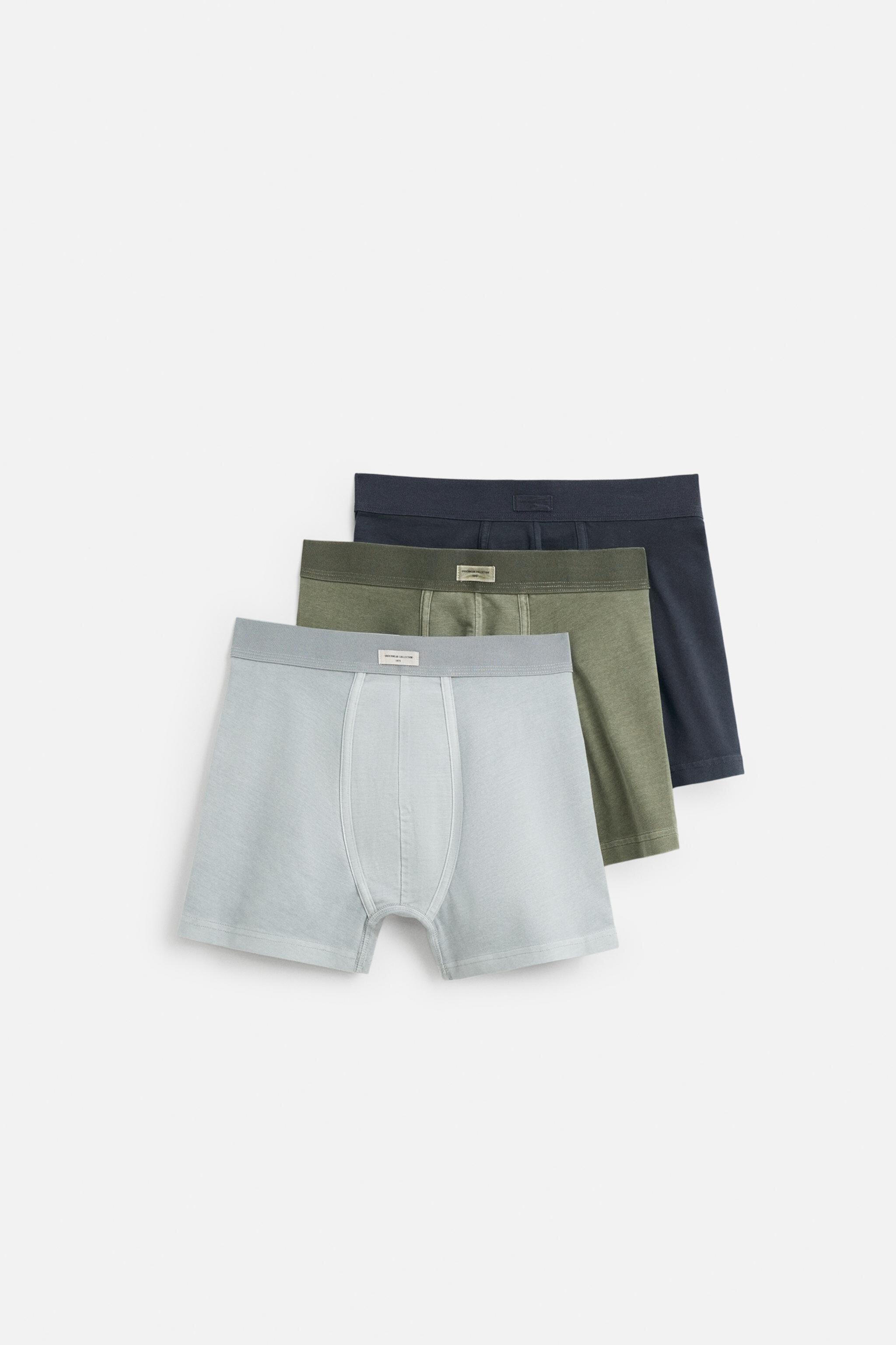 3 PACK OF SOFT BOXERS Zara