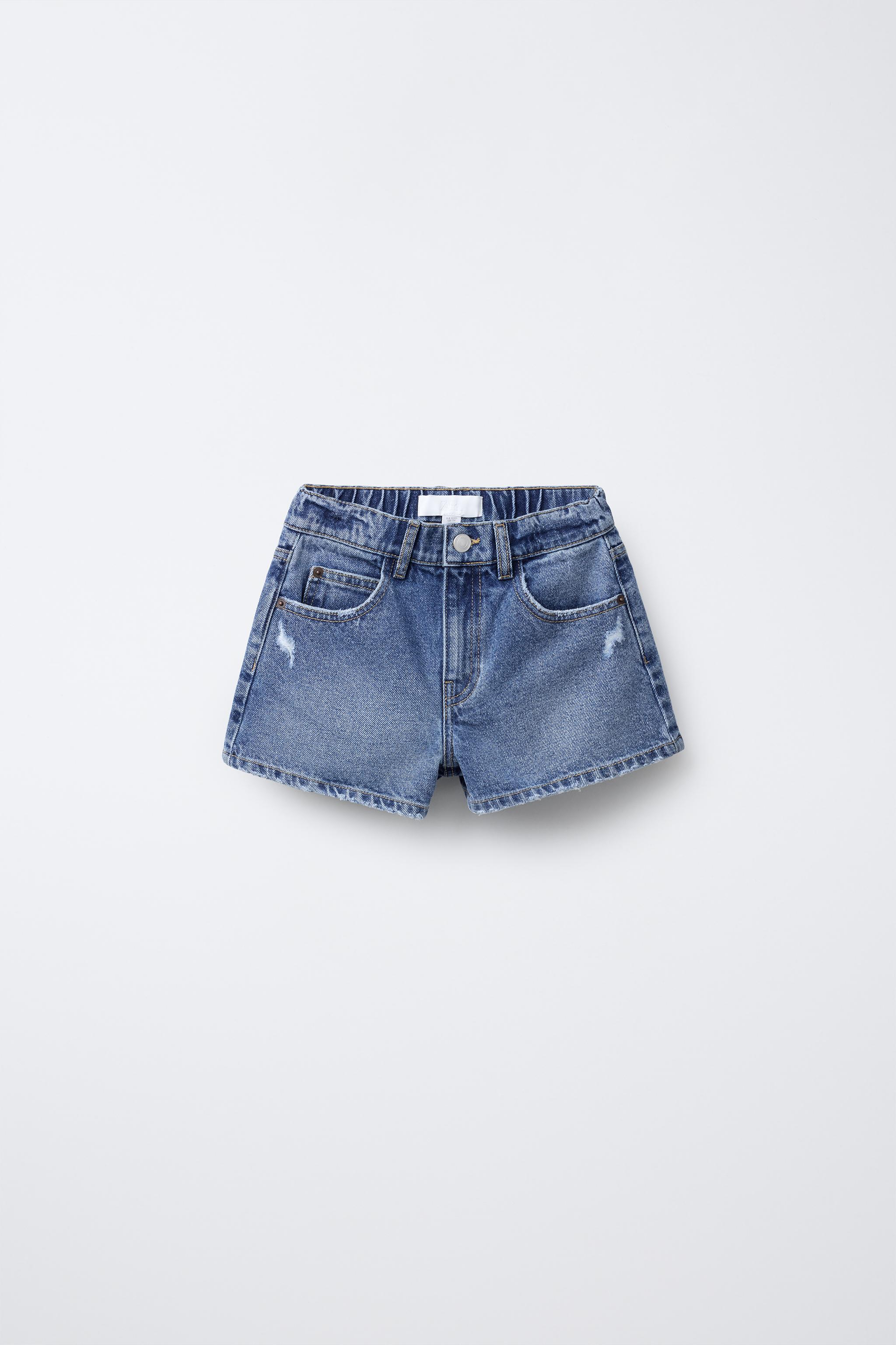 STAR DENIM SHORTS Zara