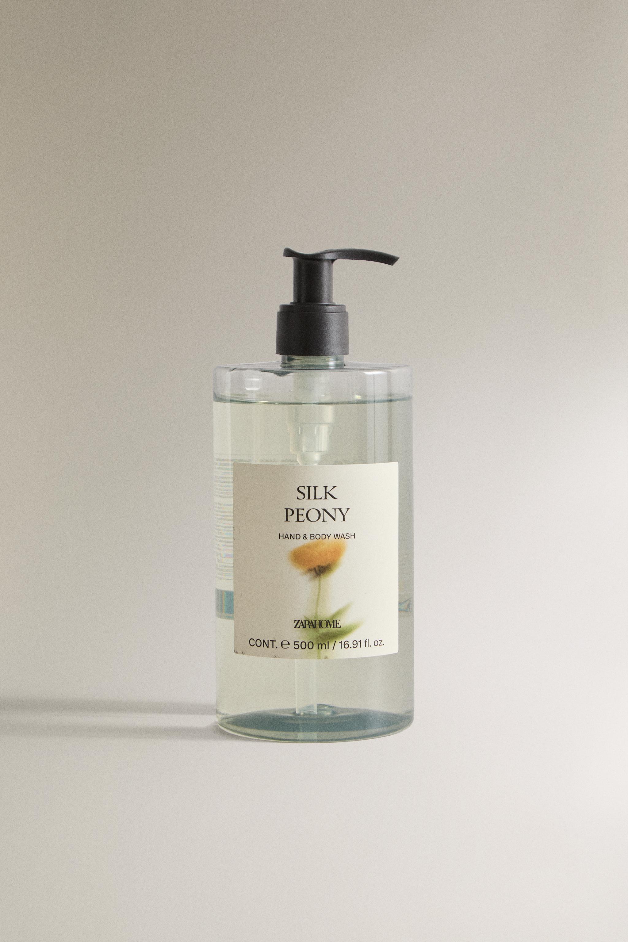 (16.91 oz) SILK PEONY LIQUID SOAP Zara Home