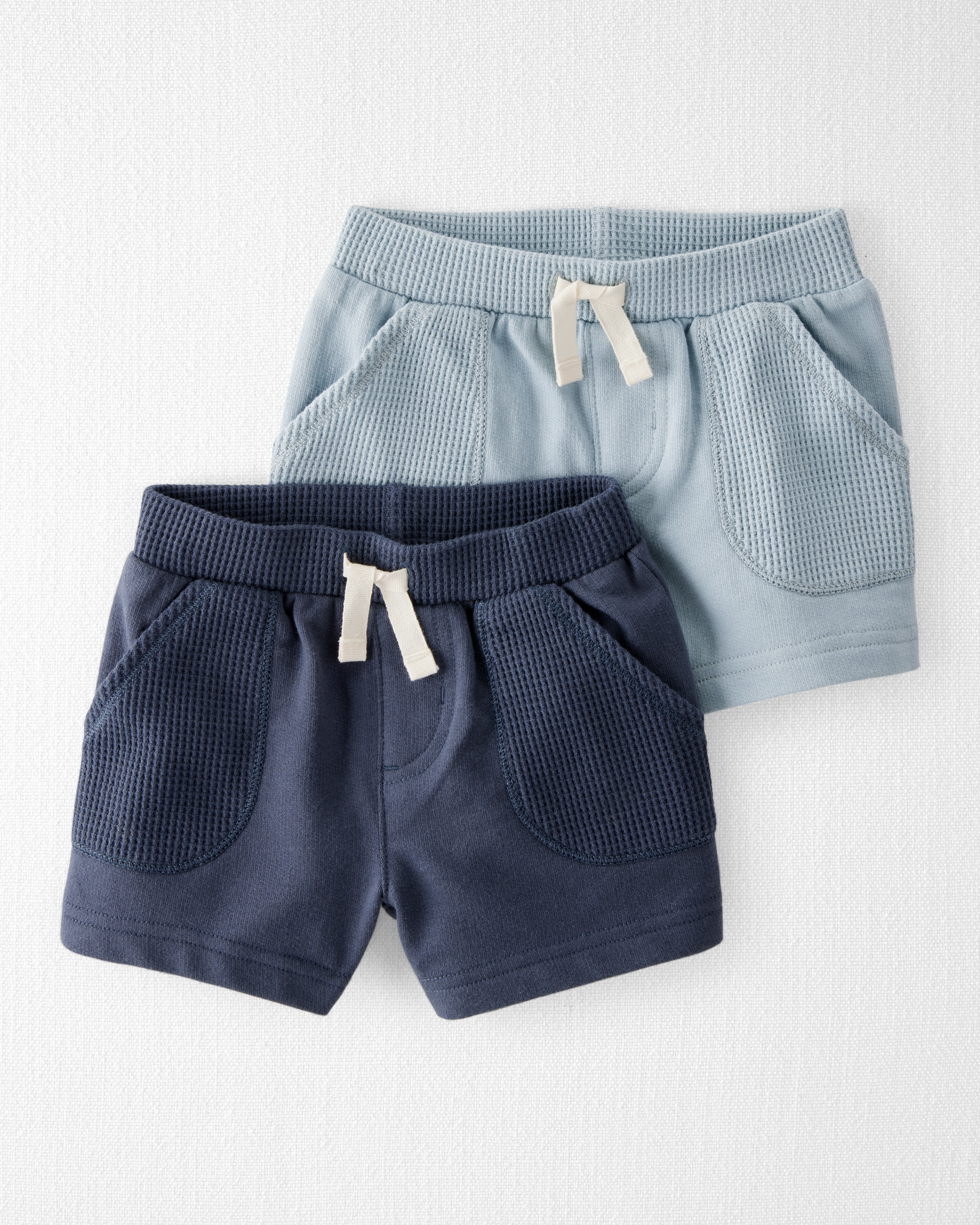 Baby 2-Pack Organic Cotton Waffle Knit Shorts Carter's