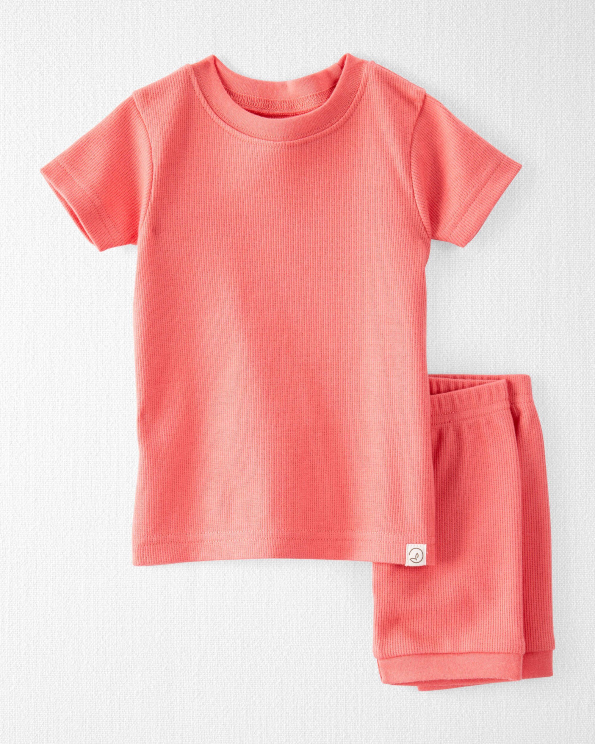 Baby Organic Cotton Ribbed Pajamas Set  Carter's