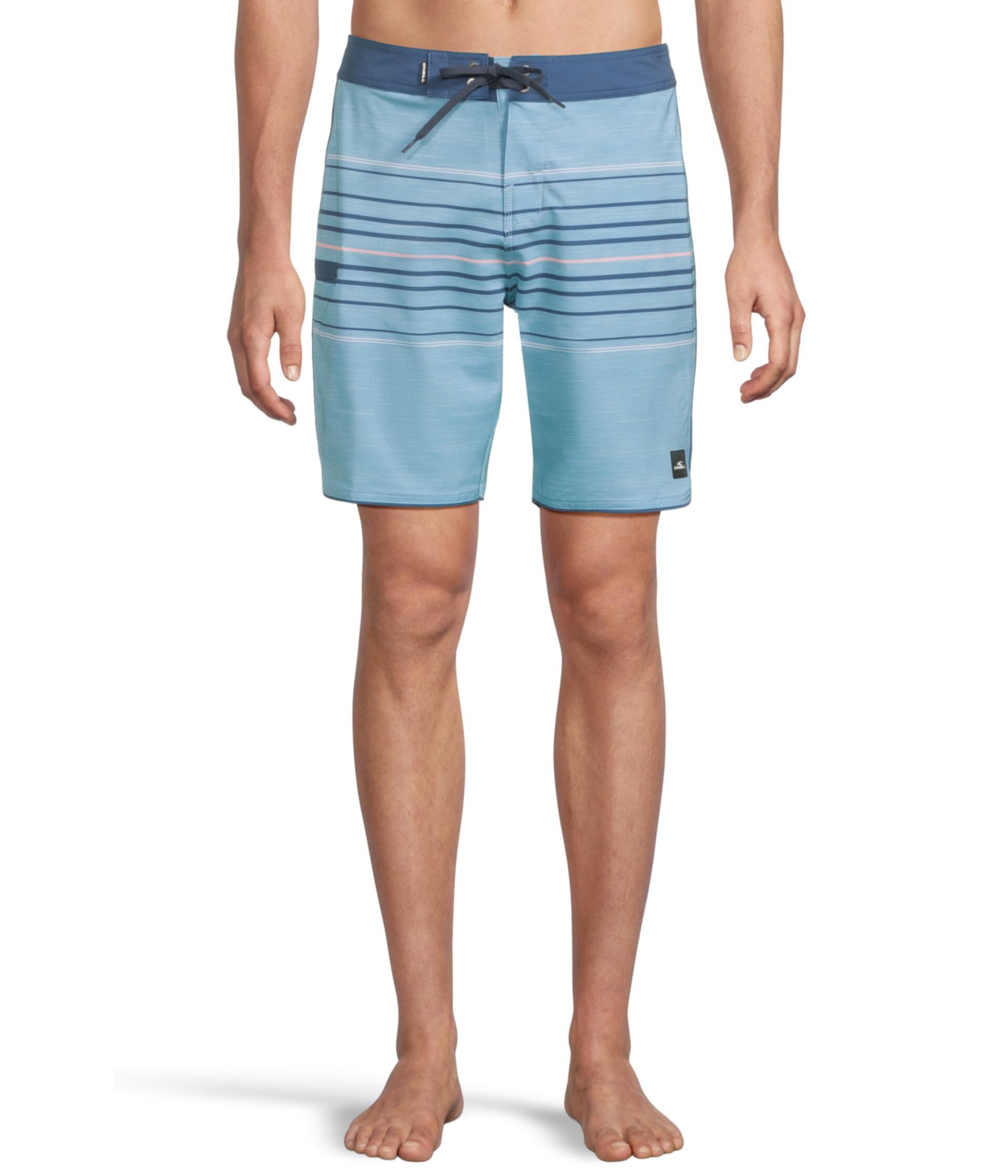 Hyperfreak Heat Stripe Scallop Boardshorts O'Neill