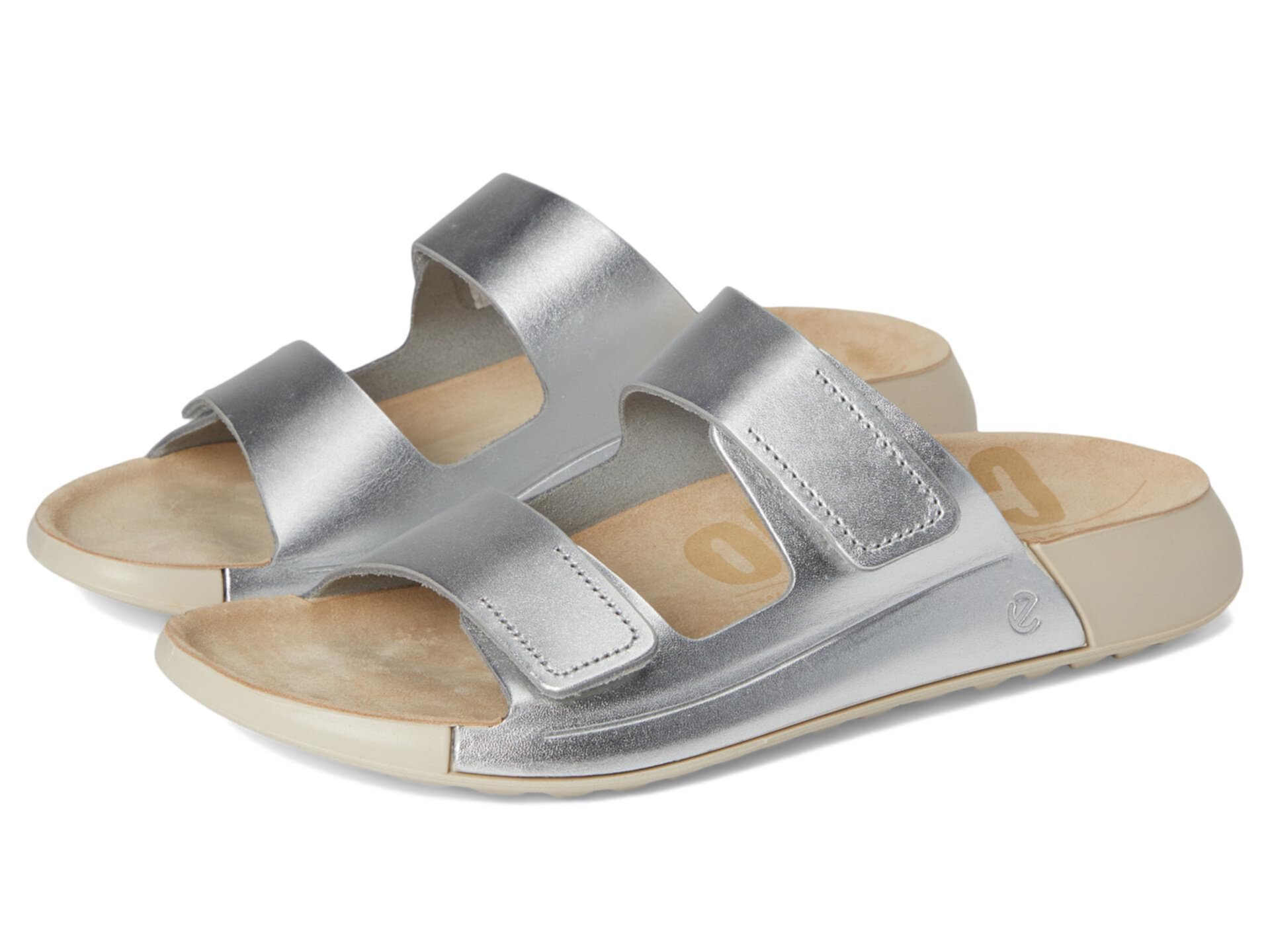 Cozmo Two Band Slide Sandal Ecco