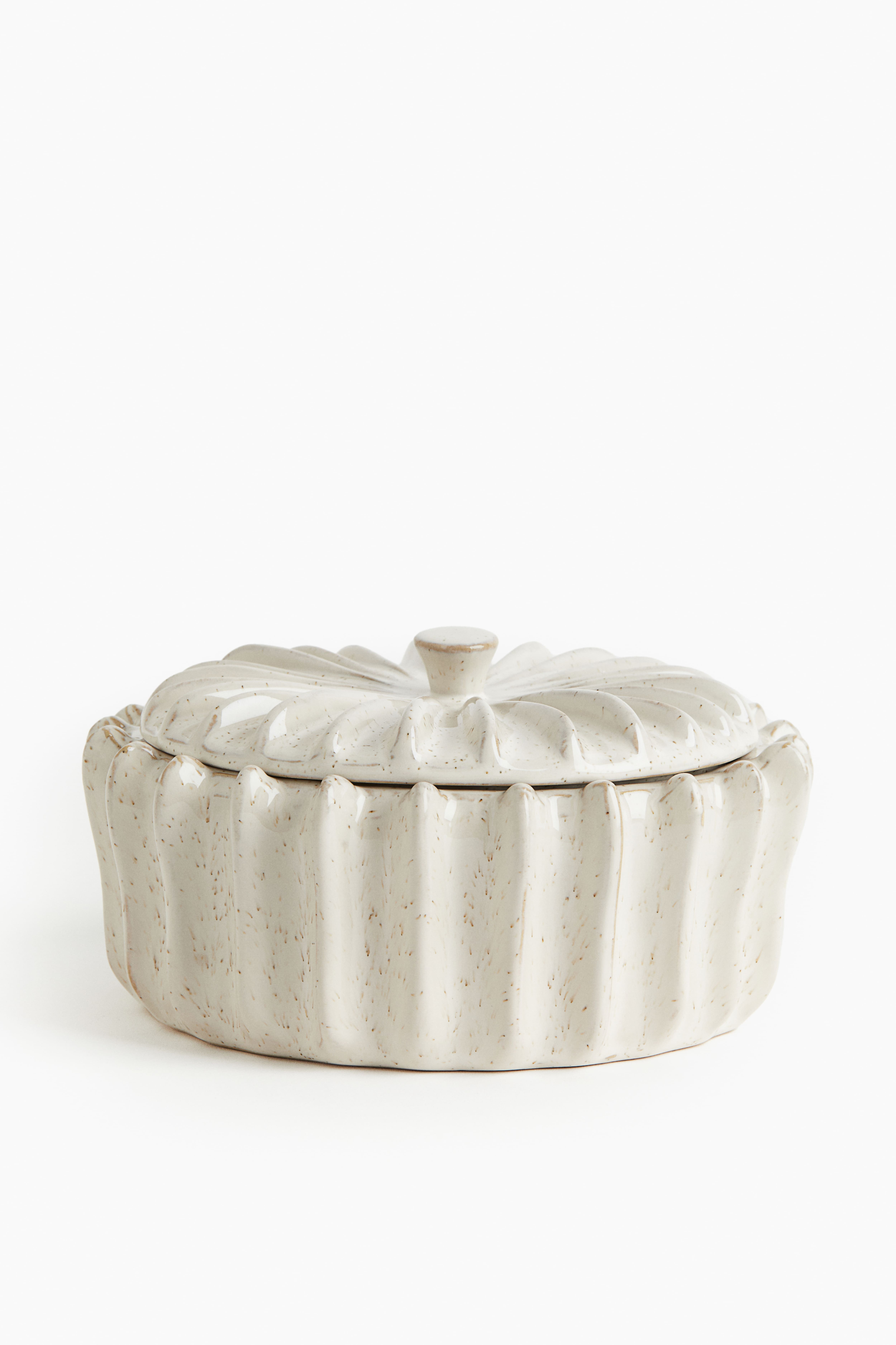 Scented Candle in Stoneware Holder H&M