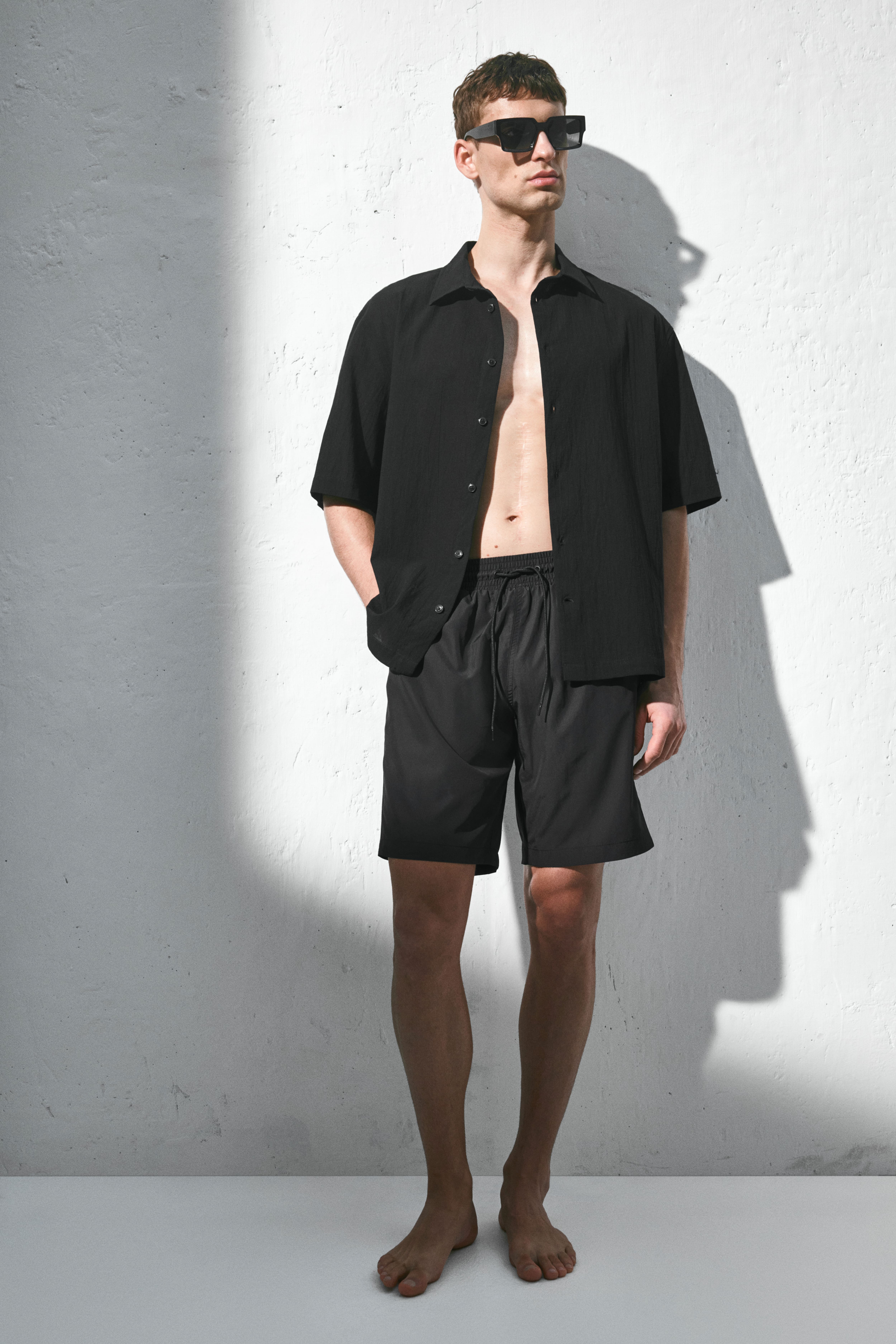 Knee-Length Swim Shorts H&M