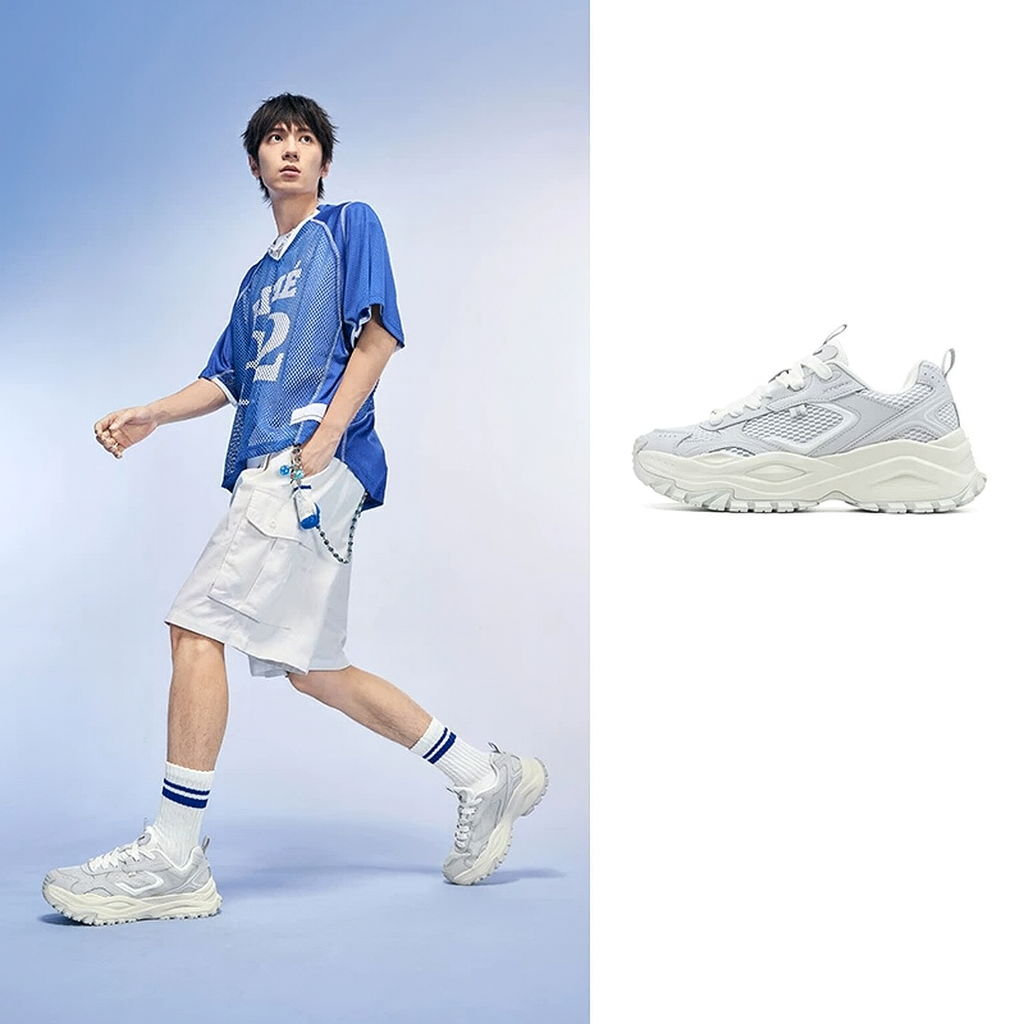 Кроссовки XTEP Planet Chunky Casual с удобной амортизацией для повседневной носки XTEP